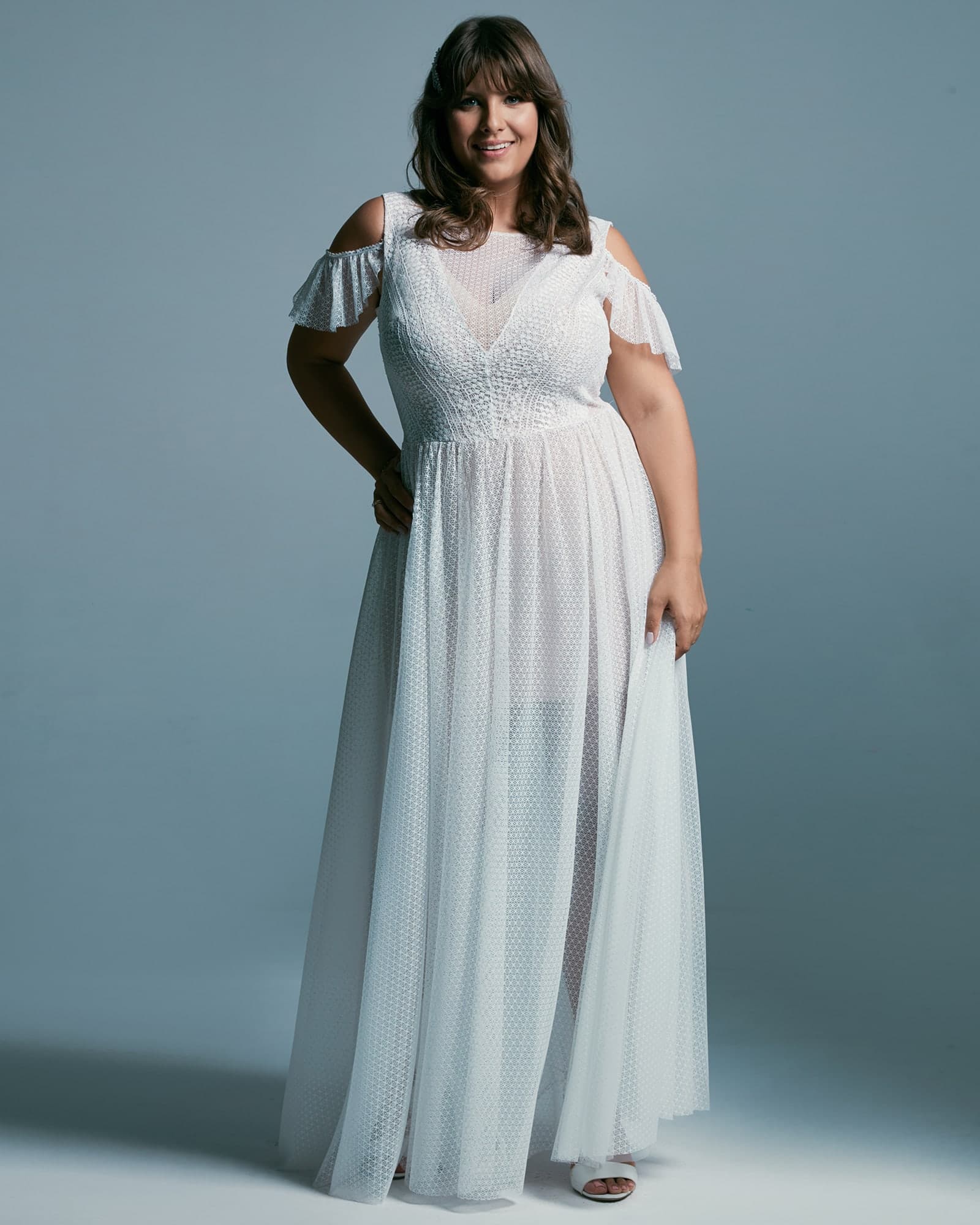 Plus Size Wedding Dress Inspired By The Greek Style