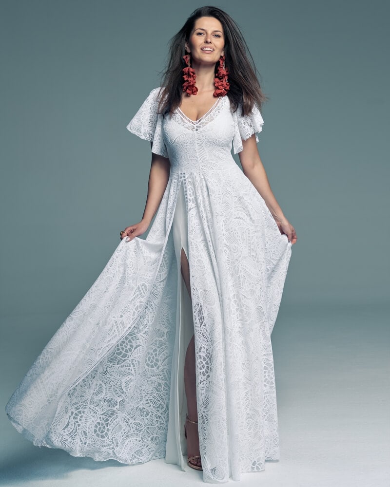 suknia ślubna prosta elegancka Santorini 15 1 1 Slavica Wedding dresses